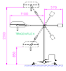 Trigenflex,Trigenflex R96 напольный